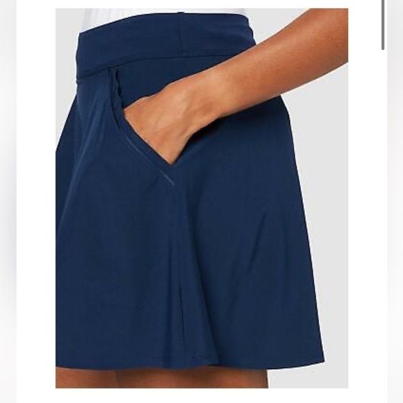 Under Armour Golf Links‎ Skort Tennis Skort NWOT Preppy Athleisure Navy Blue - Picture 3 of 13